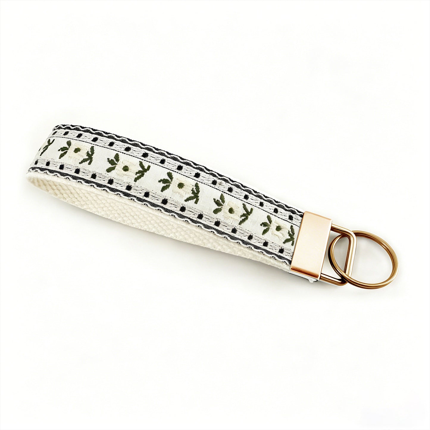 QIUDU floral wristlet keychain Style 4 women accessory