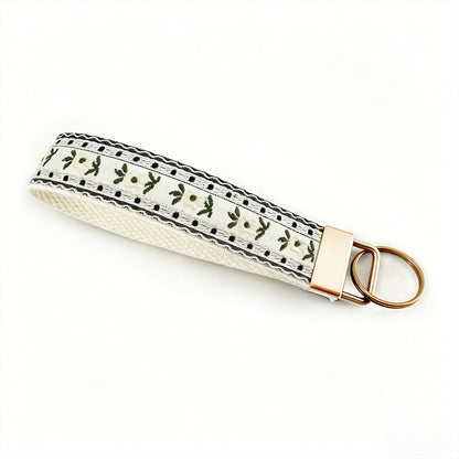 QIUDU floral wristlet keychain Style 4 women accessory